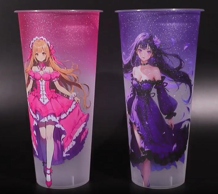 ملصق YZY اللامع عالي الجودة - أحد أفلام الديكور IML الخاصة بنا