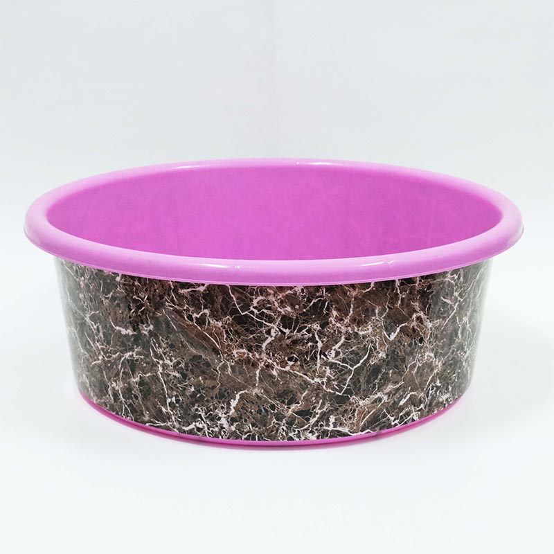 صب حقن الأحواض البلاستيكية المنزلية في ملصق القالب