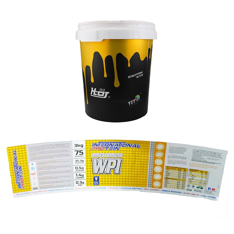 طلاء حقن صب دلو التخزين في تسمية القالب